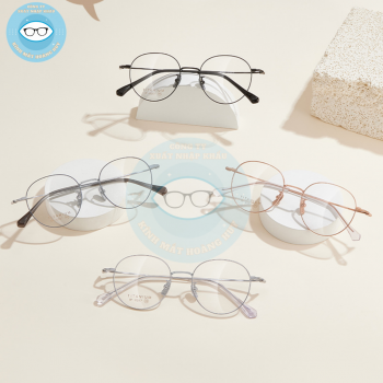 Gọng kính kim loại mã 6207